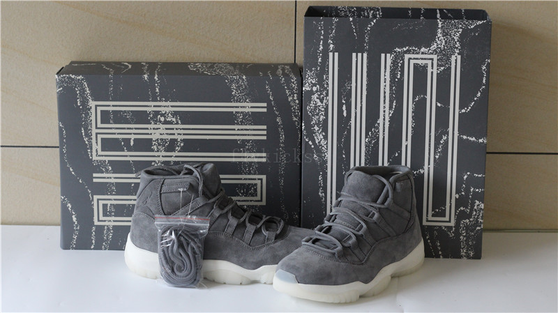 Air Jordan 11 Retro PREM Suede Grey